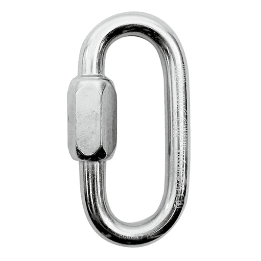 Quick Link Oval Stainless Steel (Maillon Rapide) Robust Stainless Steel Quick Link
The Quick Link Oval is constructed from durable stainless steel 304, ensuring exceptional strength and reliability. Available in va