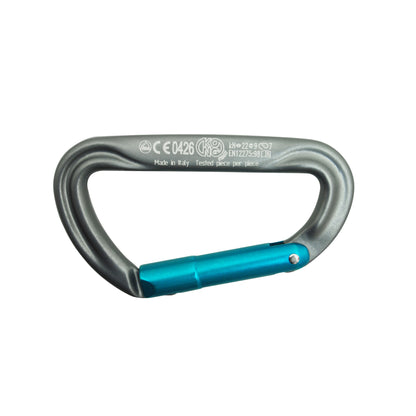 Small Straight Gate Lightweight Carabiner
The Small Straight Gate is an ultra-light aluminum carabiner engineered for adventurers prioritizing minimal weight and compactness. Its design