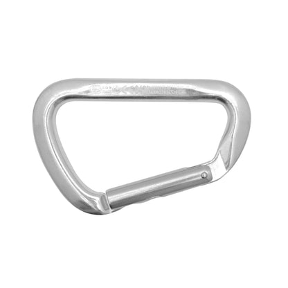 Large Straight Gate Multiuse Carabiner With Wide Opening
Crafted for versatility, the Large Multiuse Straight Gate Carabiner offers a wide opening for effortless clipping. Its durable D