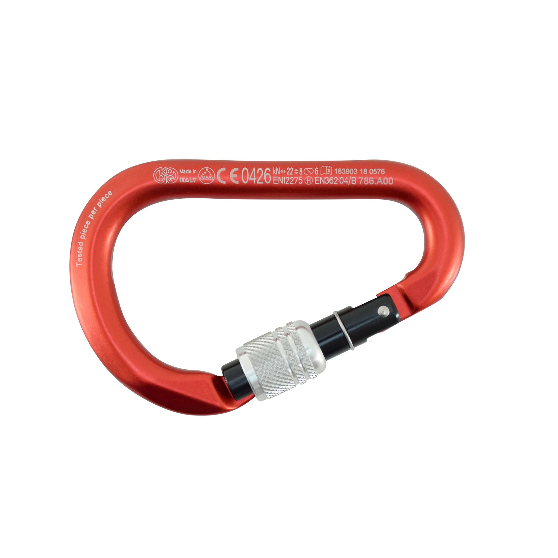 HMS Classic Screw Sleeve Carabiner Secure &amp; Versatile
Key Features: 


Durable Aluminum Alloy:  Built from high-quality aluminum with a secure screw sleeve for optimal locking.

Classic Wide Pear 