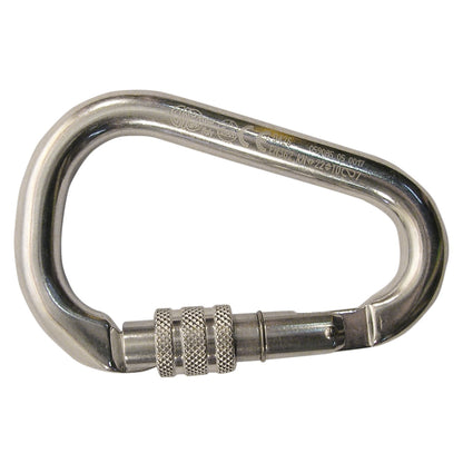 HMS Napik Screw Sleeve Carabiner Compact Security
Key Features: 


Aluminum Construction:  Durable and lightweight, equipped with a secure screw sleeve for professional-grade safety.


Compact &amp;