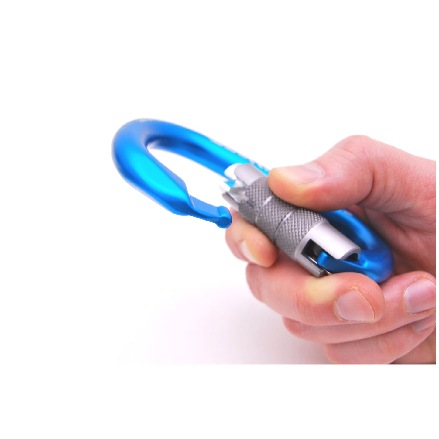 HMS Napik Twist Lock Carabiner Secure Compact Design
Key Features: 


Aluminum Alloy:  Crafted from high-strength, lightweight aluminum alloy, perfect for safe belaying.


Twist Lock Sleeve:  Feat