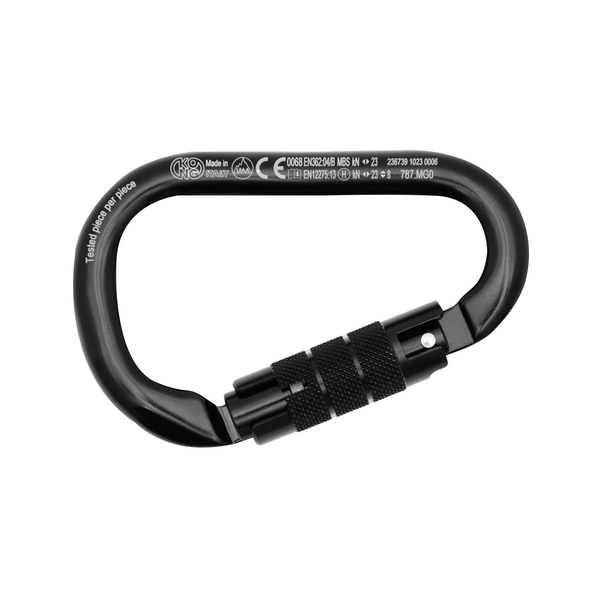 HMS Napik Twist Lock Carabiner Secure Compact Design
Key Features: 


Aluminum Alloy:  Crafted from high-strength, lightweight aluminum alloy, perfect for safe belaying.


Twist Lock Sleeve:  Feat