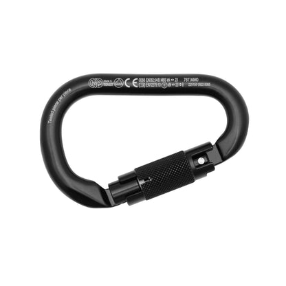 HMS Napik Auto Block Carabiner Reliable Compact HMS
Key Features: 


Aluminum Alloy Construction:  Made from high-strength aluminum alloy, combining lightweight design with superior durability.


