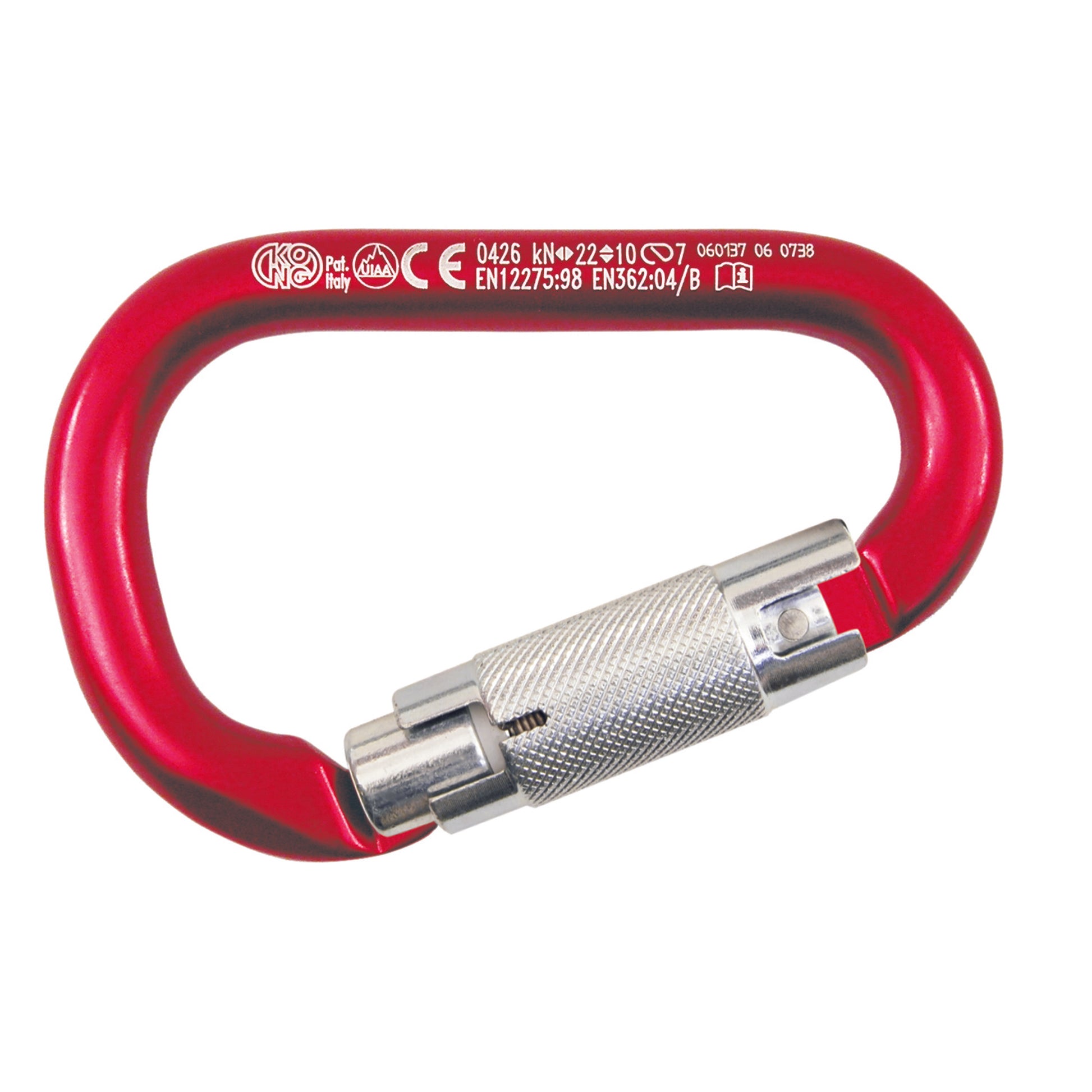 HMS Napik Auto Block Carabiner Reliable Compact HMS
Key Features: 


Aluminum Alloy Construction:  Made from high-strength aluminum alloy, combining lightweight design with superior durability.


