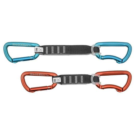 Sport Climbing Quickdraws Set Reliable, Lightweight, and Durable
Equip yourself with our 5-piece Sport Climbing Quickdraws set, designed for seamless climbing.
Key Features: 


Efficient Carabine